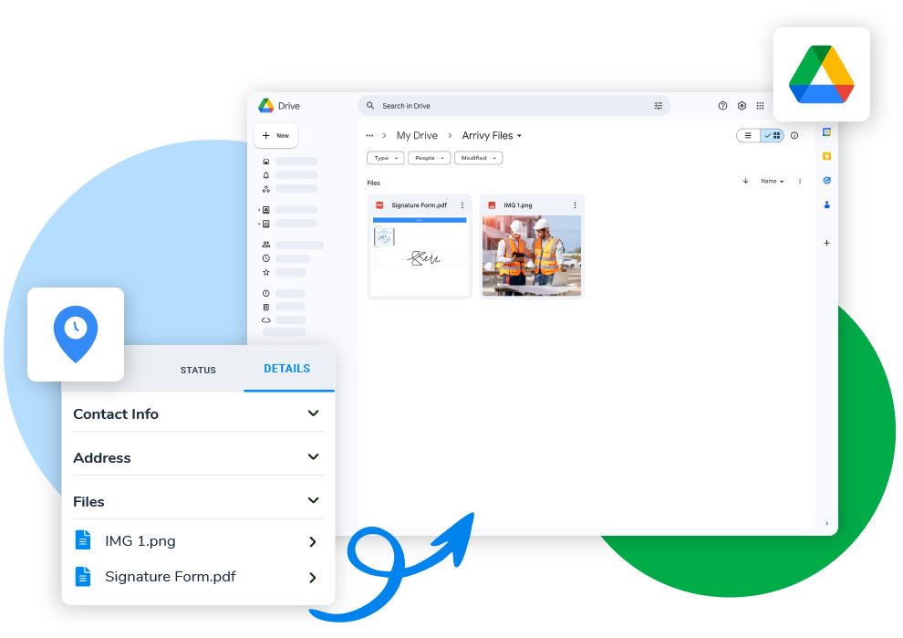 Connect with google drive