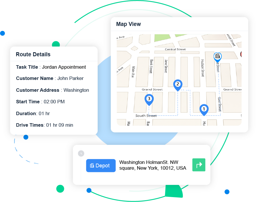 High-Density Route Planning